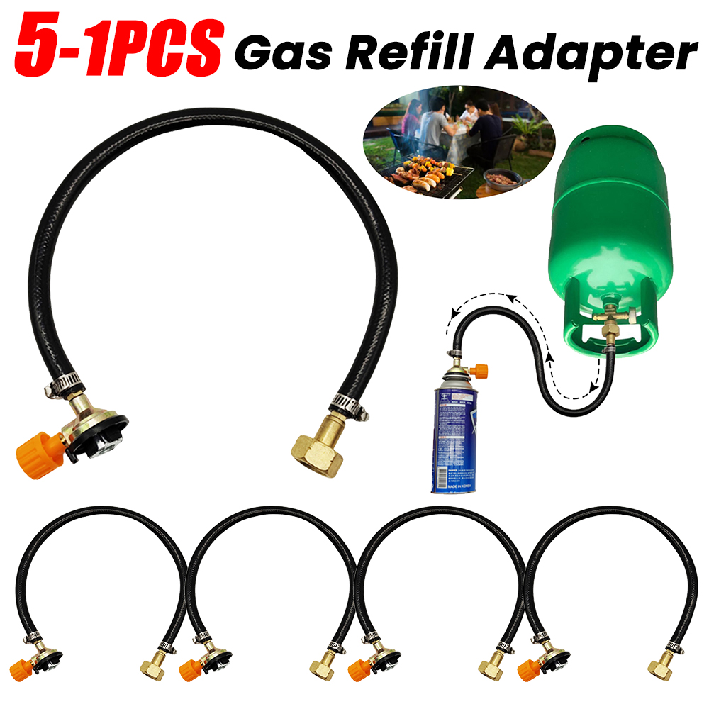 Pipe Freeze Spray - 5-1PCS Gas Refill Adapter Leakproof Gas