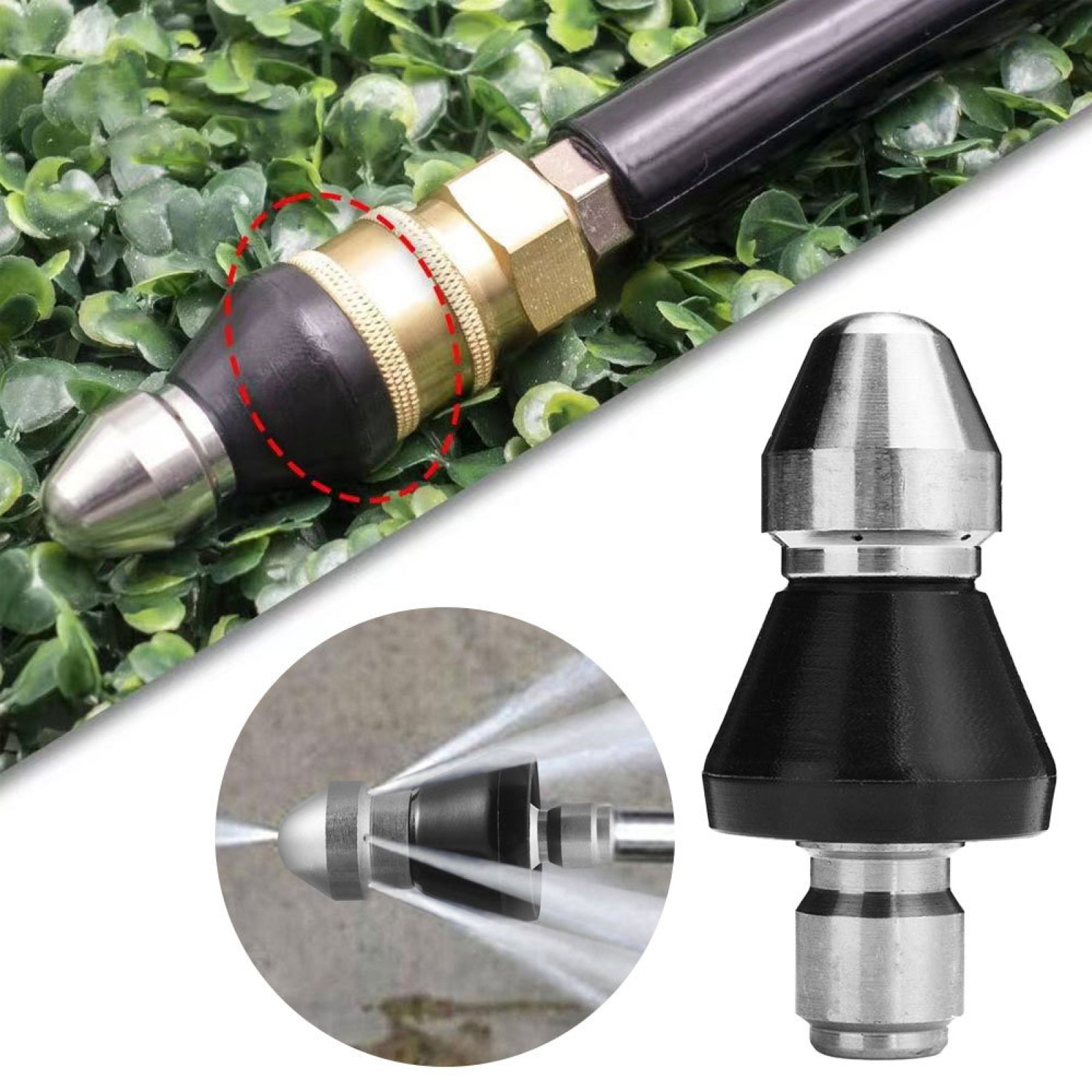 3/8 '' Cleaning Nozzle Pressur – Drain Pipe Clip recenzja i cena