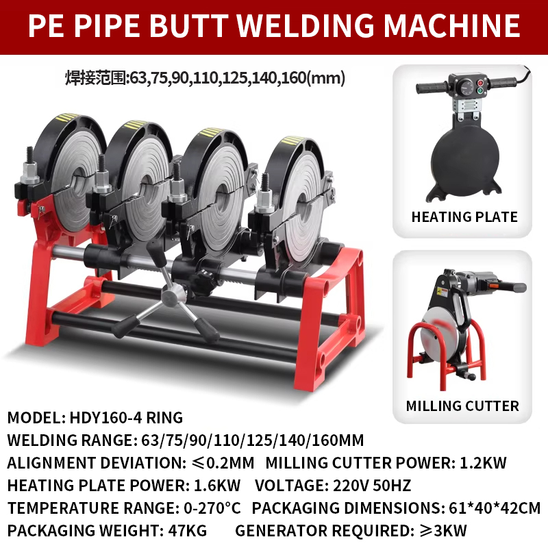 50-160/200 Four-Ring Manual PE – Pipe Freeze Spray recenzja i cena