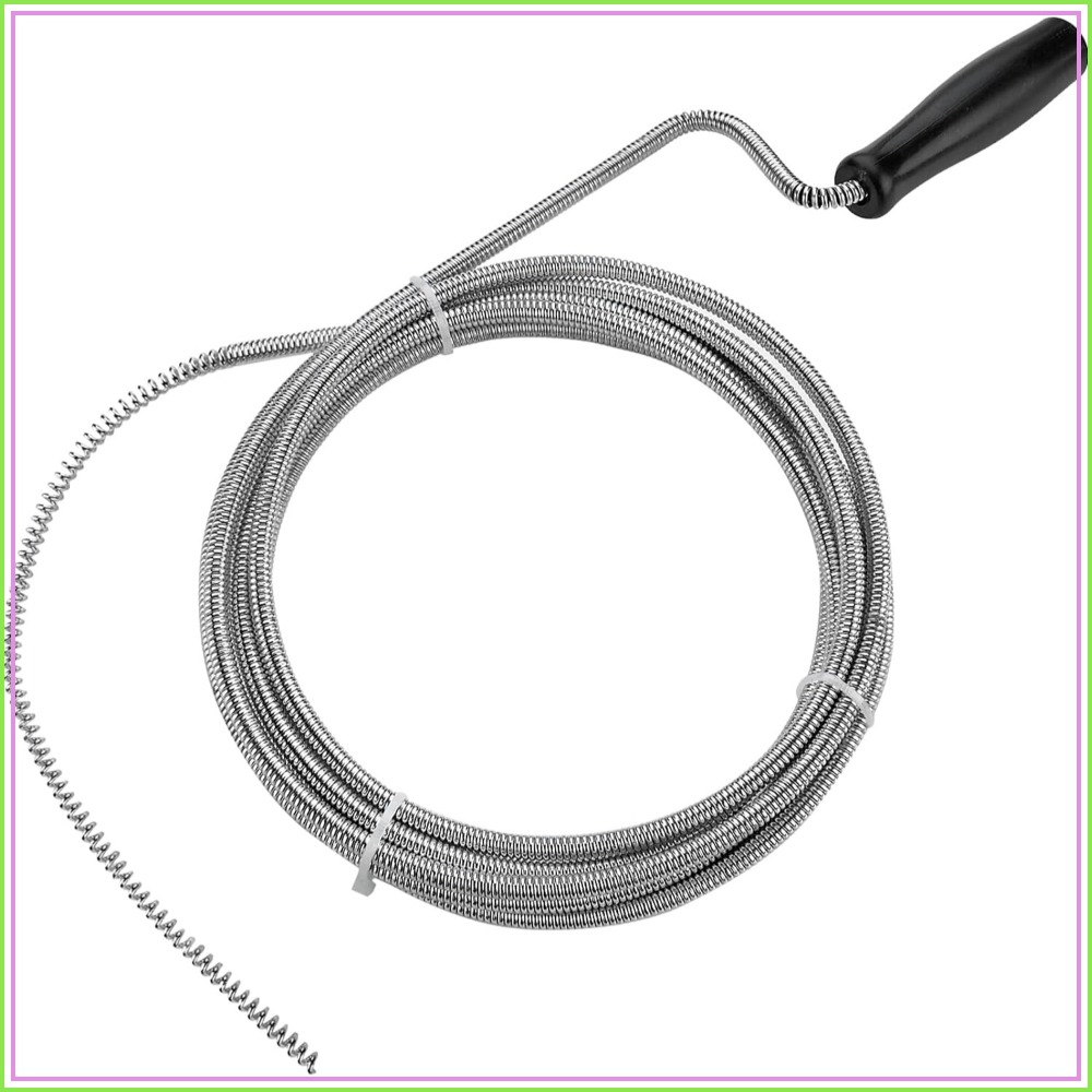 10 ft Metal Plumbers Snake for – Drain Snake Flexible recenzja i cena