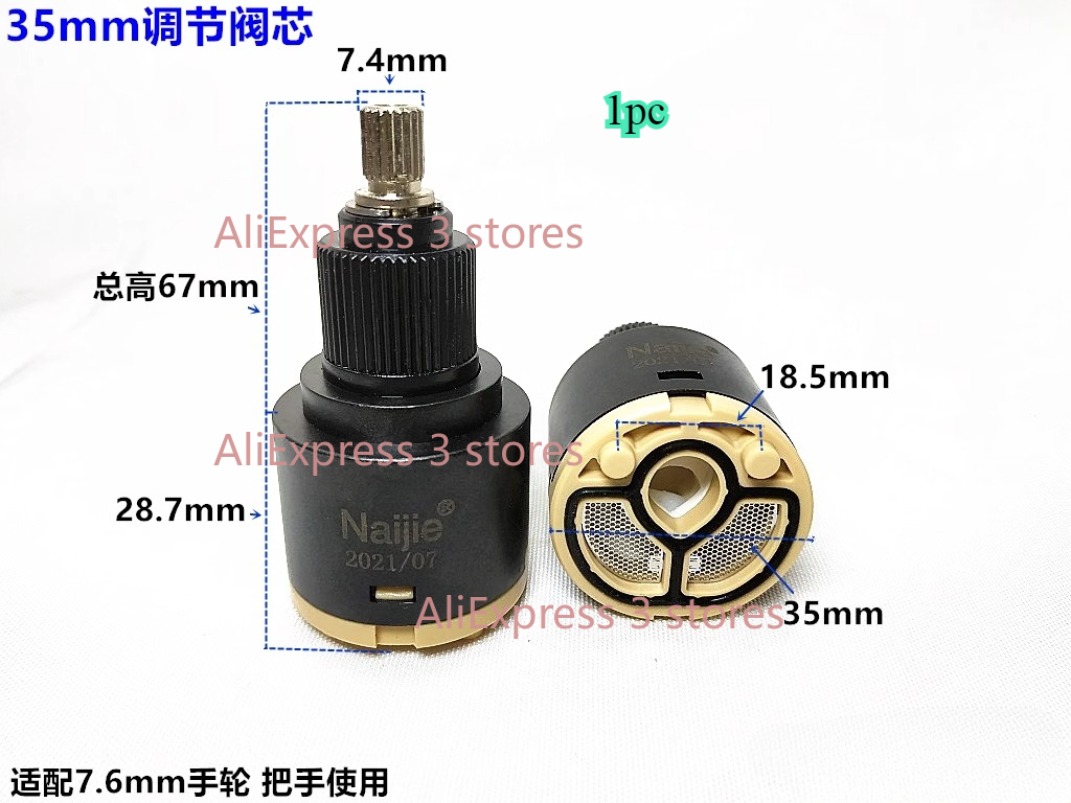 1pcs 28mm/35mm/40mm Water Mixe – Shower Valve Cartridge recenzja i cena