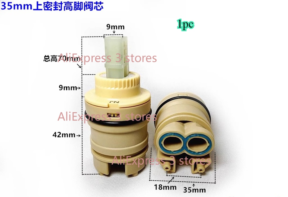 1pcs 28mm/35mm/40mm Water Mixe – Shower Valve Cartridge recenzja i cena