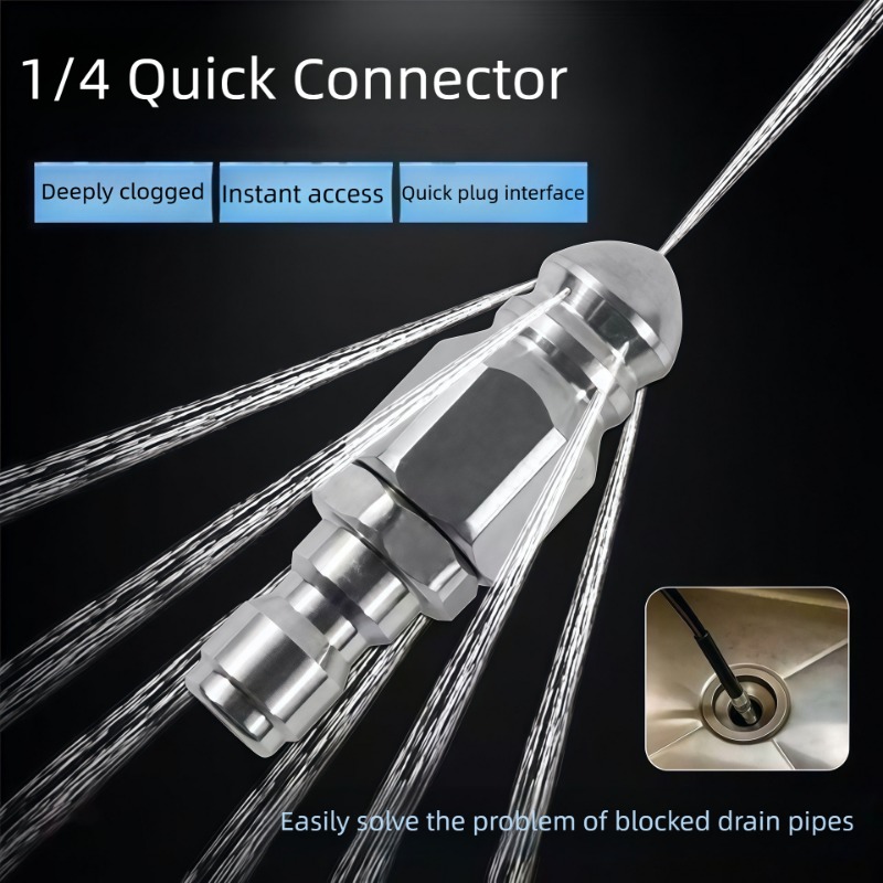 Water Jet High Pressure Spraye – Drain Pipe Clip recenzja i cena
