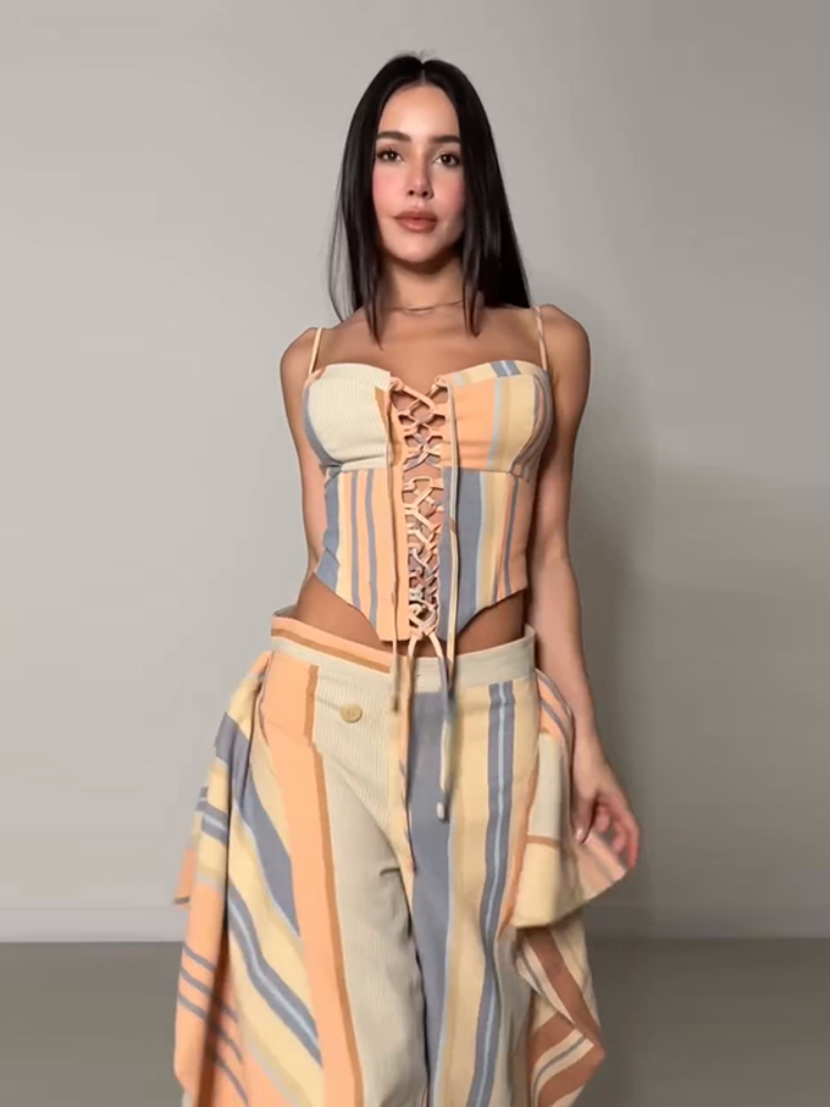 Chic Lady Printed Pant Set Lac – Pipe Bending Spring recenzja i cena