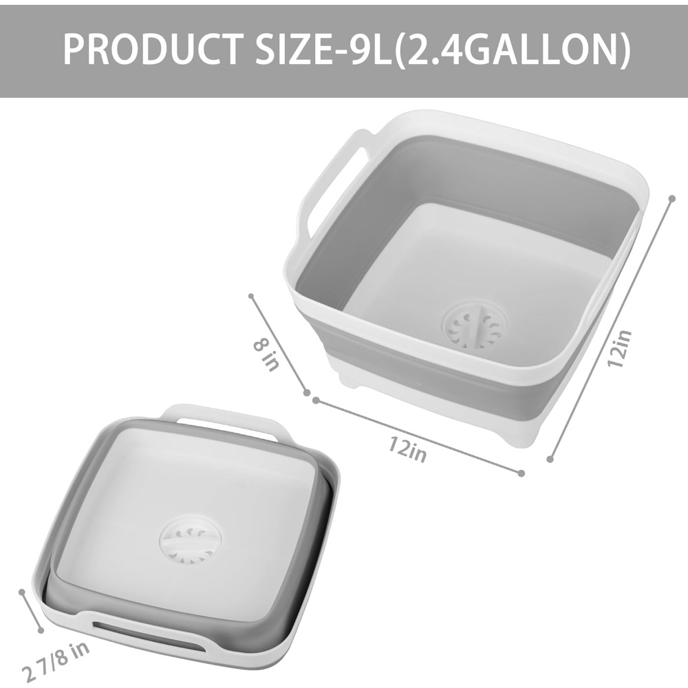 Dishpan for Washing Dishes, Dr – Drain Pipe Clip recenzja i cena
