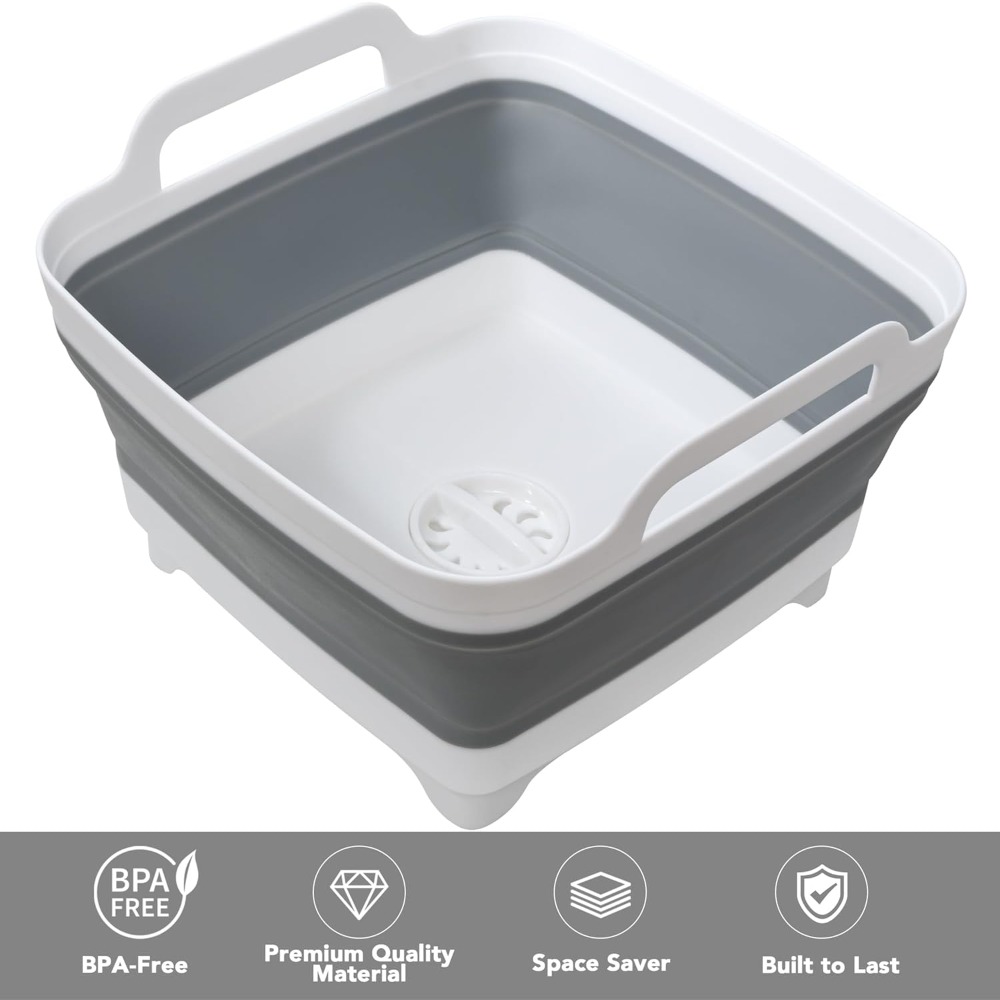 Dishpan for Washing Dishes, Dr – Drain Pipe Clip recenzja i cena