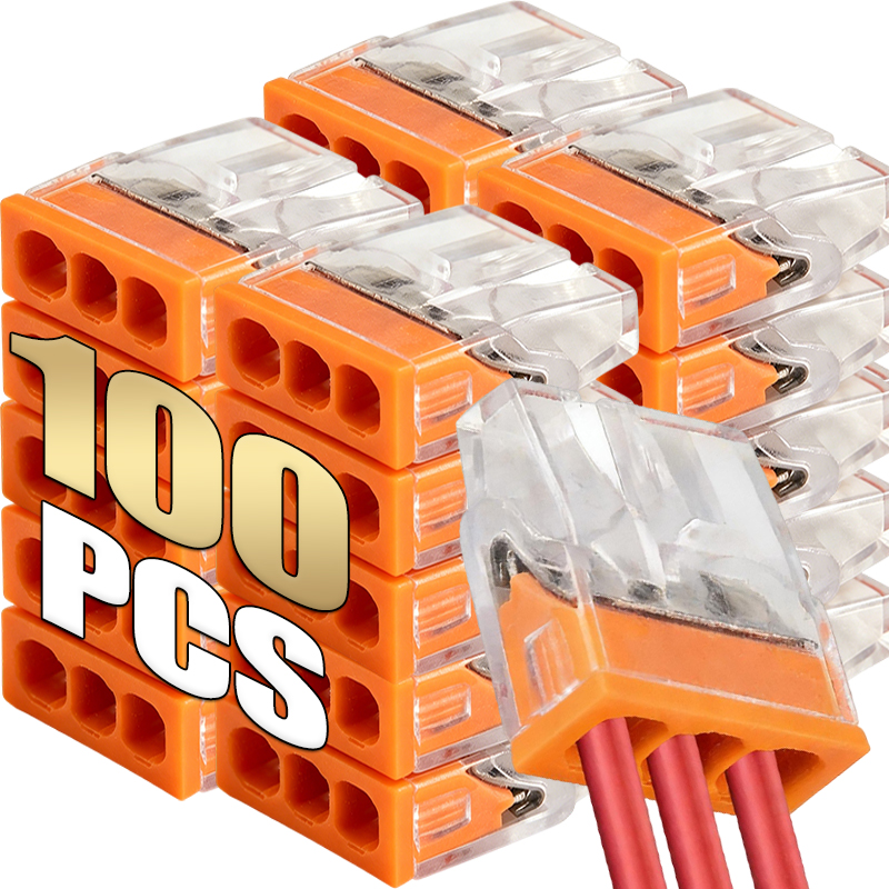 3 Holes Electrical Wire Quick  – Push Fit Connector recenzja i cena