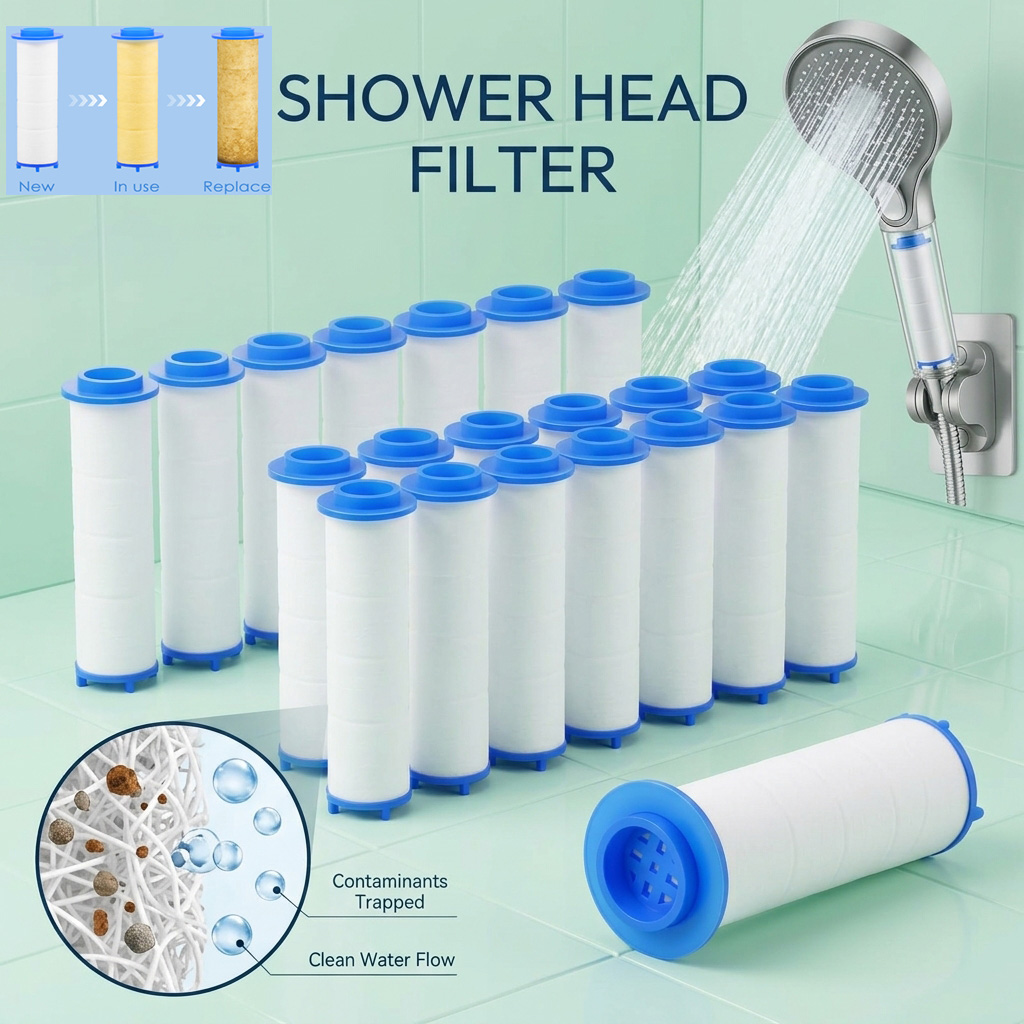 20Pcs Replacement Shower Filte – Shower Valve Cartridge recenzja i cena