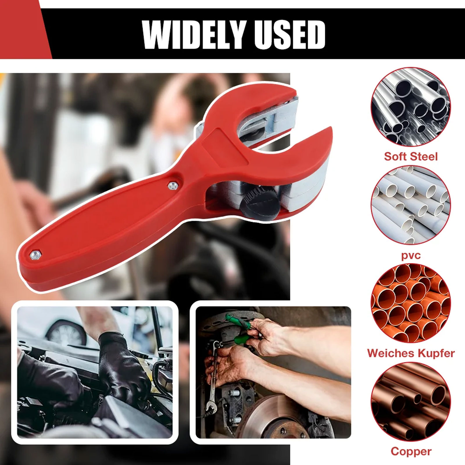 Ratcheting Tubing Cutter Air C – Pipe Cutter Ratchet recenzja i cena