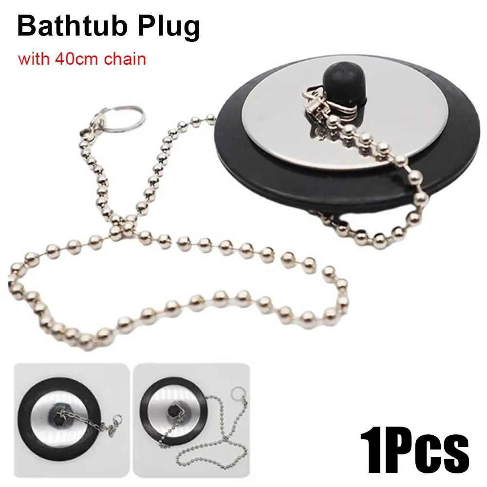 1Pcs New Rubber Tub Stopper Un – Drain Pipe Clip recenzja i cena